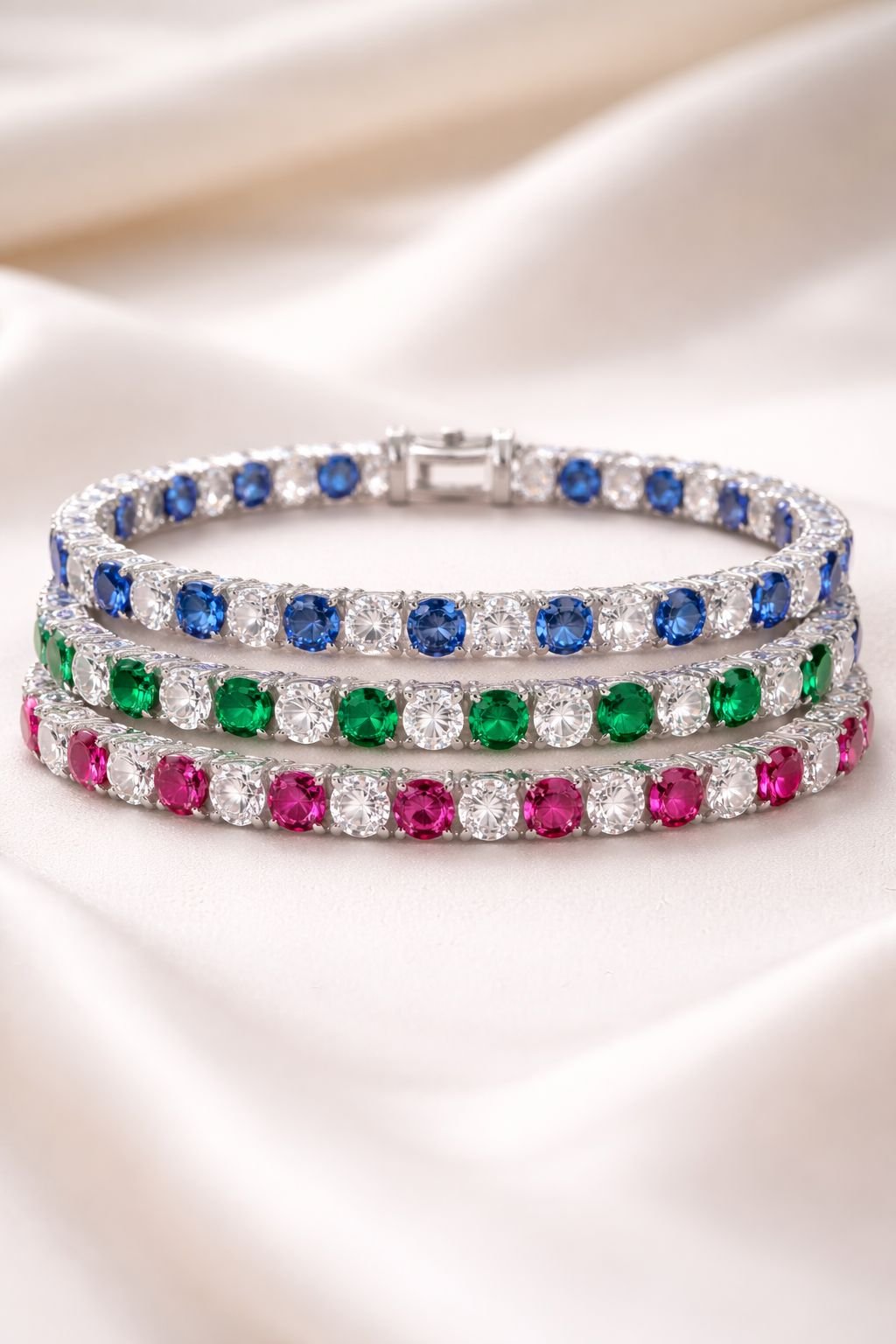 Gold Tennis Bracelet